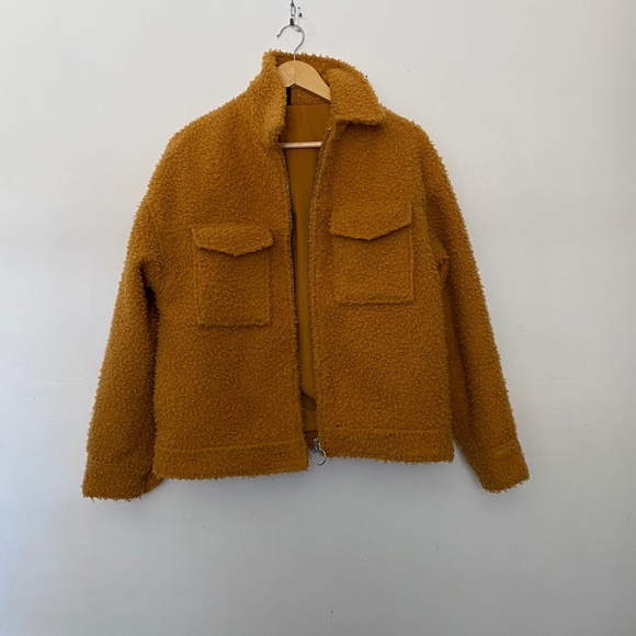 Urban Outfitters Orange Chest Pocket Jacket - Picture 1 of 4